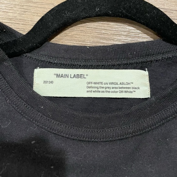 Off White Clock Shirt , Worn Once , Authentic, 9.5/10 Condition - Picture 3 of 6